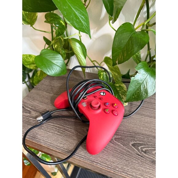 PowerA Red Wired Xbox Controller - Picture 1 of 9